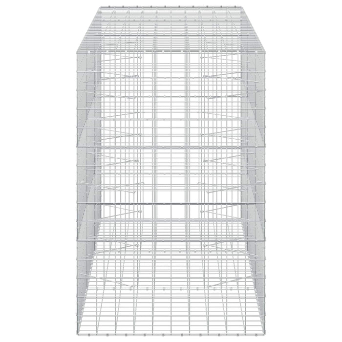 Gabion cu fir de 5 mm și plasă de 10x10 cm 300x100x150 cm WALTI