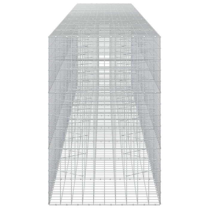 Gabion cu fir de 5 mm și plasă de 10x10 cm 850x100x150 cm WALTI