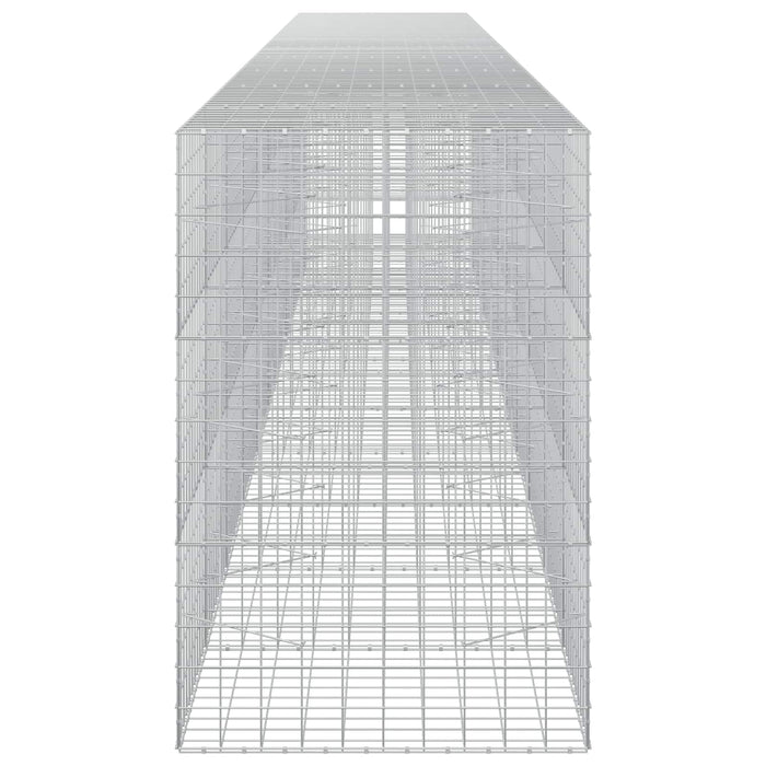 Gabion cu fir de 5 mm și plasă de 10x10 cm 1000x100x150 cm WALTI