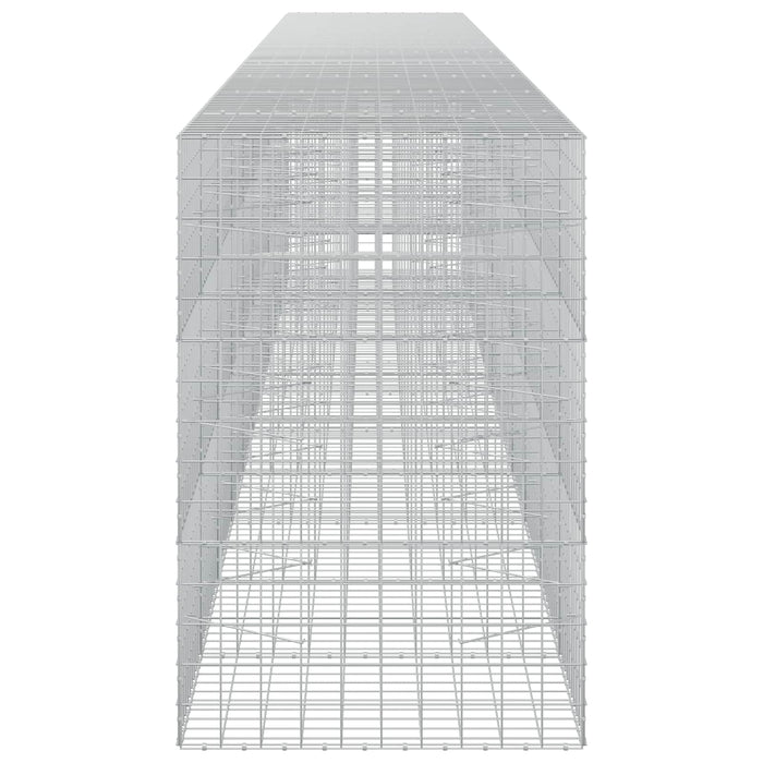 Gabion cu fir de 5 mm și plasă de 10x10 cm 1050x100x150 cm WALTI