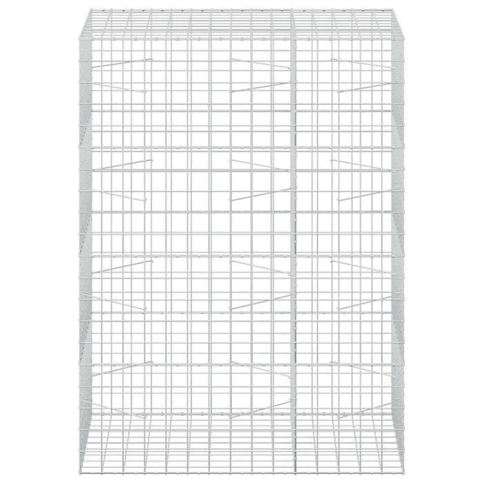 Gabion cu fir de 5 mm și plasă de 10x10 cm 150x100x200 cm WALTI
