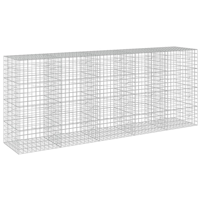 Gabion cu fir de 5 mm și plasă de 10x10 cm 500x100x200 cm WALTI