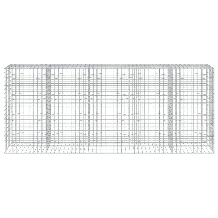 Gabion cu fir de 5 mm și plasă de 10x10 cm 500x100x200 cm WALTI