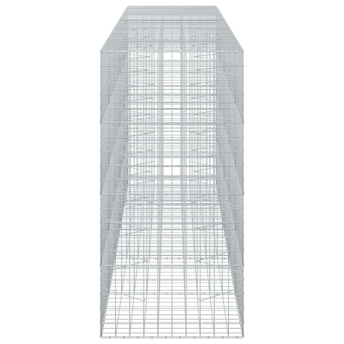 Gabion cu fir de 5 mm și plasă de 10x10 cm 500x100x200 cm WALTI