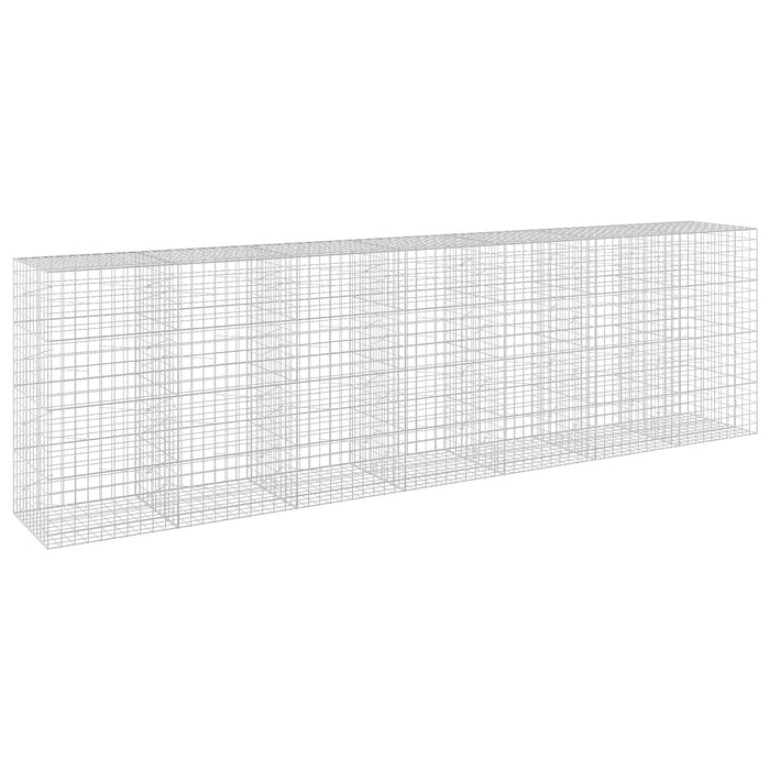 Gabion cu fir de 5 mm și plasă de 10x10 cm 700x100x200 cm WALTI