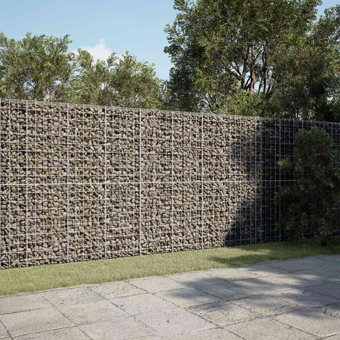 Gabion cu fir de 5 mm și plasă de 10x10 cm 800x100x200 cm WALTI