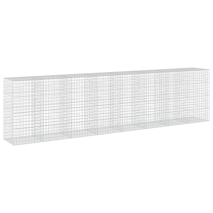Gabion cu fir de 5 mm și plasă de 10x10 cm 800x100x200 cm WALTI