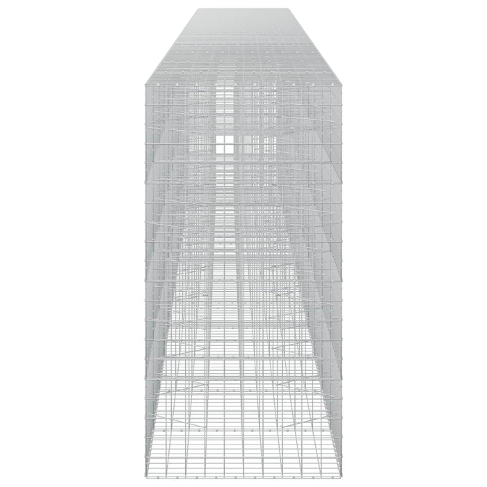 Gabion cu fir de 5 mm și plasă de 10x10 cm 1200x100x200 cm WALTI