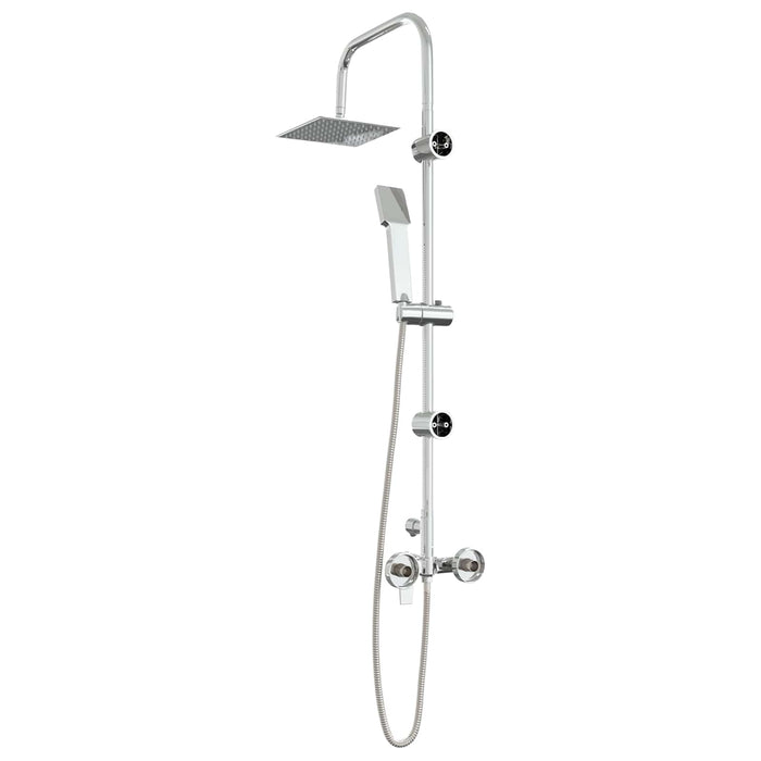 Sistem de Duș Crom Oţel inoxidabil 21 x 48 x 112 cm WALTI