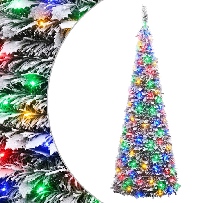 Brad de Crăciun pop up cu LED 150 cm 100 LED-uri PVC WALTI