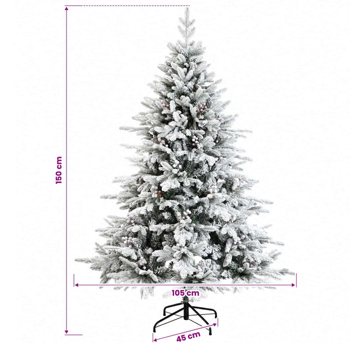 Brad de Crăciun artificial cu ramuri articulare 150 cm WALTI