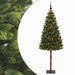 Brad de Crăciun artificial cu globuri 150 cm 150 LED-uri - WALTI WALTI