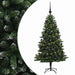 Brad de Crăciun artificial cu globuri 150 cm 150 LED-uri - WALTI WALTI