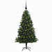 Brad de Crăciun artificial cu globuri 150 cm 150 LED-uri - WALTI WALTI