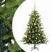 Brad de Crăciun artificial cu glob 150 cm 150 LED-uri Alb cald - WALTI WALTI