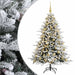 Brad de Crăciun artificial cu glob 150 cm 150 LED-uri Alb cald - WALTI WALTI