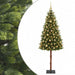Brad de Crăciun artificial cu globuri 150 cm 150 LED-uri - WALTI WALTI