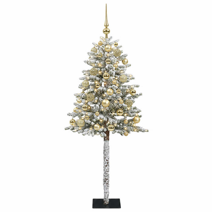 Brad de Crăciun artificial cu globuri 120 cm 150 LED-uri - WALTI WALTI