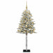 Brad de Crăciun artificial cu globuri 120 cm 150 LED-uri - WALTI WALTI