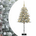 Brad de Crăciun artificial cu globuri 150 cm 150 LED-uri - WALTI WALTI