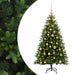 Brad de Crăciun artificial cu globuri 120 cm 150 LED-uri - WALTI WALTI