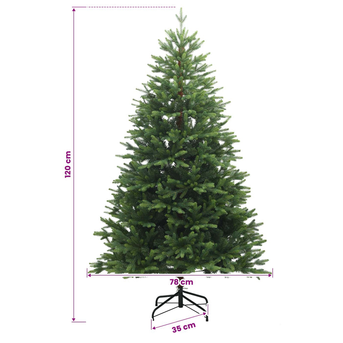 Brad de Crăciun artificial cu globuri 120 cm 150 LED-uri - WALTI WALTI