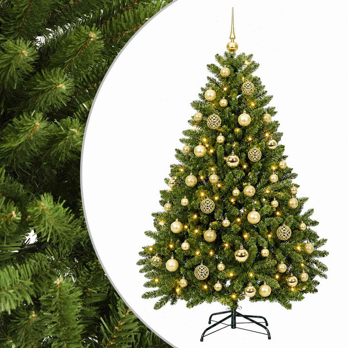 Brad de Crăciun artificial, verde deschis, cu glob 120 cm - WALTI WALTI