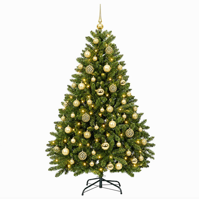 Brad de Crăciun artificial, verde deschis, cu glob 120 cm - WALTI WALTI