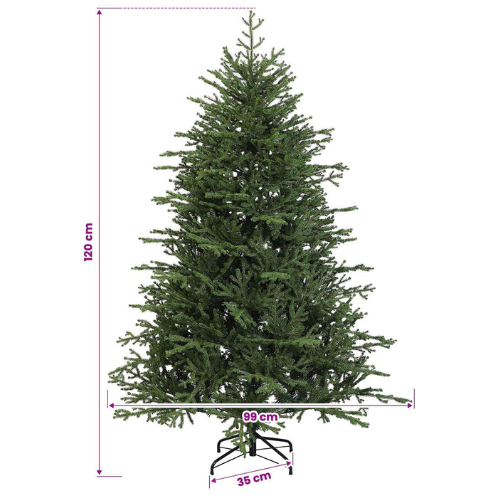 Brad de Crăciun artificial cu glob 120 cm 150 LED-uri Alb cald WALTI
