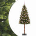 Brad de Crăciun artificial cu globuri 150 cm 150 LED-uri - WALTI WALTI