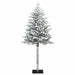 Brad de Crăciun artificial cu globuri 150 cm 150 LED-uri - WALTI WALTI