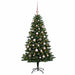 Brad de Crăciun artificial cu globuri 150 cm 150 LED-uri - WALTI WALTI