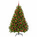 Brad de Crăciun artificial, verde deschis, cu globuri 120 cm - WALTI WALTI
