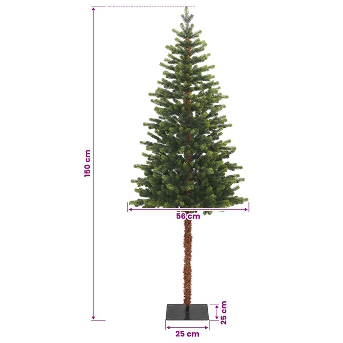 Brad de Crăciun artificial cu globuri 150 cm 150 LED-uri - WALTI WALTI
