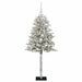Brad de Crăciun artificial cu globuri 150 cm 150 LED-uri - WALTI WALTI