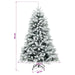 Brad de Crăciun artificial cu globuri 120 cm 150 LED-uri - WALTI WALTI