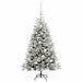 Brad de Crăciun artificial cu globuri 150 cm 150 LED-uri - WALTI WALTI