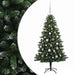 Brad de Crăciun artificial cu globuri 150 cm 150 LED-uri - WALTI WALTI