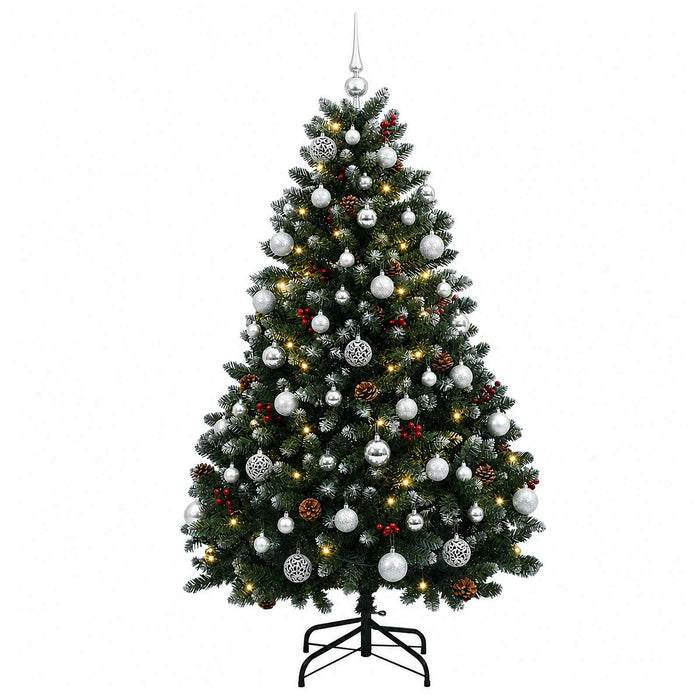 Brad de Crăciun artificial, verde, cu glob 150 cm 150 LED-uri WALTI