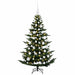 Brad de Crăciun artificial cu glob 150 cm 150 LED-uri Alb cald - WALTI WALTI