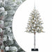 Brad de Crăciun artificial cu globuri 150 cm 150 LED-uri - WALTI WALTI