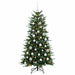 Brad de Crăciun artificial cu glob 120 cm 150 LED-uri Alb cald - WALTI WALTI