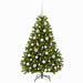 Brad de Crăciun artificial, verde deschis, cu globuri 120 cm - WALTI WALTI
