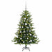 Brad de Crăciun artificial cu globuri 150 cm 150 LED-uri - WALTI WALTI