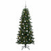 Brad de Crăciun artificial cu glob 120 cm 150 LED-uri Alb cald - WALTI WALTI