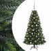 Brad de Crăciun artificial cu globuri 150 cm 150 LED-uri - WALTI WALTI