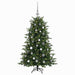 Brad de Crăciun artificial cu glob 120 cm 150 LED-uri Alb cald - WALTI WALTI