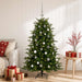 Brad de Crăciun artificial cu glob 120 cm 150 LED-uri Alb cald - WALTI WALTI