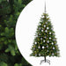 Brad de Crăciun artificial cu globuri 150 cm 150 LED-uri - WALTI WALTI