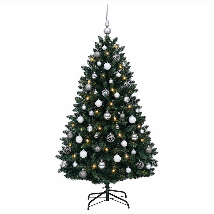Brad de Crăciun artificial verde închis cu glob 150 cm - WALTI WALTI
